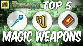 Terraria Top 5 Magic Weapons | Best Weapons 1.2