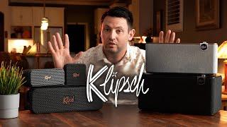 I take a look at Klipsch's latest Bluetooth Speaker Lineup!