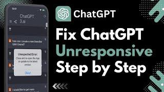 ChatGPT Not Responding? Here’s How to Fix It !