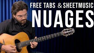 Nuages⎪Solo Guitar ⎪Joscho Stephan⎪**FREE TRANSCRIPTION**