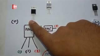 How to check 78 series voltage regulator practically with multimeter..