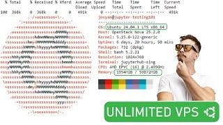 Free KVM VPS 16 CPU + 60 GB RAM / Ubuntu 24 - Jupyter Alternative 