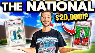 BUYING A $20,000 GRAIL Sports Card at the NATIONAL! (Part 1)