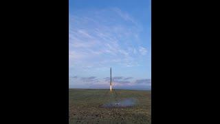 High power rocket launch - Darkstar Extreme on K-400 motor