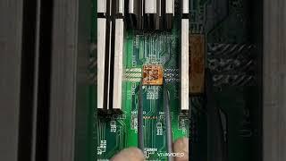 Как запаять чип от асика s17+ #bitman #asic #s17+