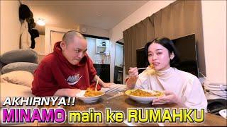 MINAMO makan kare buatan Daisuke 