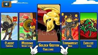 HIDDEN MEGA GOLDEN GRIFFON, CONQUEST BOSS MODE _ Stick War Legacy Mod