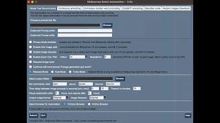 Midjourney Automation Bot v2.6c - Text file prompting Demo