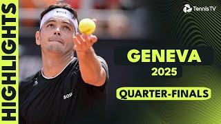 Djokovic Headlines; Fritz vs Hurkacz; Norrie, Ofner Feature | Geneva 2025 Quarter-Final Highlights