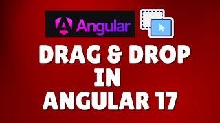 How to implement drag and drop in Angular 17?