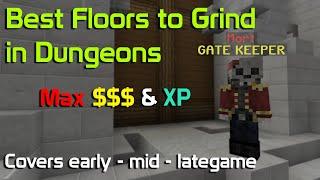 Best Dungeon Floors for Money & Catacombs XP - Hypixel Skyblock