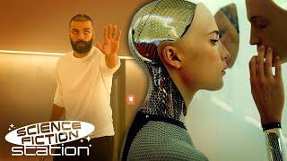 The Android Kills Her Creator | Ex Machina (2014) | Science Fiction Station