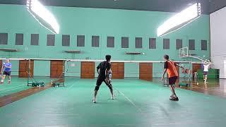 10Aug22 CRC Badminton Ong Hock Aik/Tan Heap Chee vs Tang Heng Teik/Oh Kok Meng