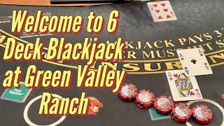 Now Playing Blackjack At Green Valley Ranch Las Vegas!