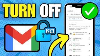 How To Turn Off Two Step Verification on Gmail (iPhone & Android)