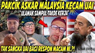 BUAT MALUADE CAM NI KAT ⁈ ULAMA MALAYSIA DI PERLAKUKAN MACAM NI⁈ INI JAWABAN USTAZ AZHAR IDRUS