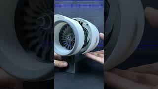 Why is this model airplane engine so small? #flyingtoys #3dprinting #turbofan