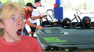 WE TRY WORLD’S MOST DANGEROUS SPORT! w/ Sam, Colby, Corey & Andrea