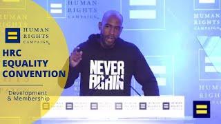 Queer Eye Host Karamo Brown speaks at HRC’s Equality Convention