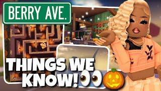  Things to expect for the Berry Avenue HALLOWEEN UPDATE!! | pumpkin patch, haunted house + more!!