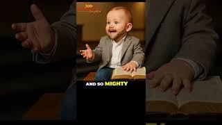 Baby Preacher ‘My God Is So Big’ |  skiping nap time to preach #BabyPreacher #TalkingBaby  #baby