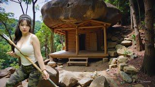FULL Survival Guide from an 18 Year Old Girl – 50 Days in the Forest with Ultimate Homemade Tools