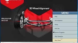 How To Update the Vehicle Database Bright A730 series wheel aligner