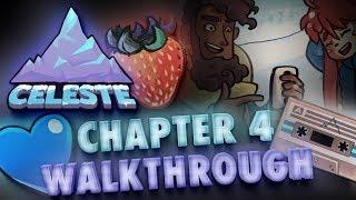 Celeste Chapter 4 All Strawberries, Crystal Heart & B-Side Unlock Tape 100% Gameplay Walkthrough