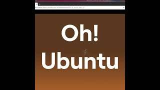 Oh! Ubuntu, You're my favourite Linux-based operating system. #linux #ubuntu #gnome