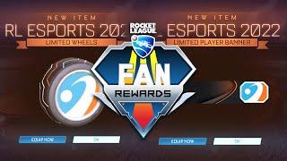 NEW RLCS FAN REWARDS On Rocket League 2023!