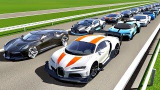 Bugatti Chiron GTR vs Bugatti Hypercars - Nardo Speed Ring