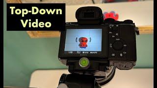 Easy Overhead Camera Setup for Top-Down Videos