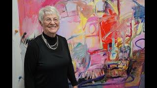 Painting With a Purpose: Artist Jean Banas - Abstract Expressionist