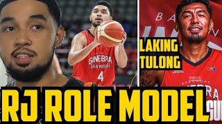 GINEBRA RJ ABARRIENTOS BAKIT ROLE MODEL NG GINEBRA | RAYMOND AGUILAR LAKING TULONG SA GINEBRA