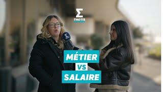 Métier VS Salaire