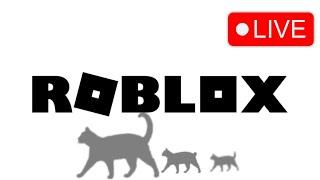  ROBLOX LIVESTREAM W/ MY 8 YR OLD COUSIN! Come join and play with us!