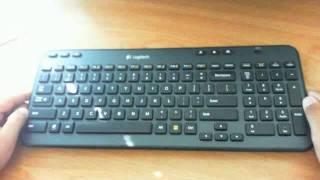 Logitech K360 Wireless Keyboard (Like Apple Wireless Keyboard)