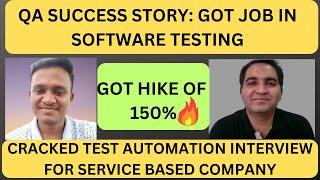 8LPA to 15LPA 7 Offers! A Journey of A Software Tester| QA Success Story| RD Automation Learning