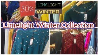 Limelight Winter Sale Upto 50% Off || Limelight Sweater and Dresses || December  2024