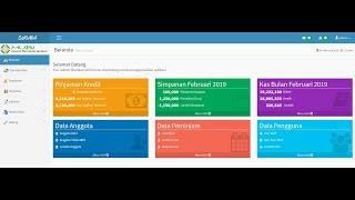 Aplikasi Koperasi Simpan Pinjam Berbasis Web