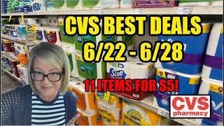 CVS BEST DEALS (6/22 - 6/28) | Grab 11 Items for $5! 