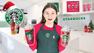 OPENING A CHRISTMAS STARBUCKS IN OUR HOUSE! | Family Fizz