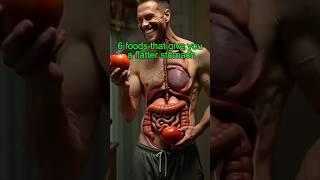 6 foods that give you a flatter stomach #health #healthtips #food #facts #explore #healthy #body