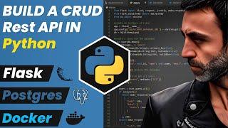 Build a CRUD Rest API in Python using Flask, Postgres, Docker and Docker compose #python #docker