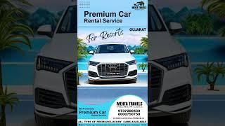 #Mehtatravelsindia | Premuum Taxi for Hotels, Resorts pick-up and drop off | Gujarat | Ahmedabad