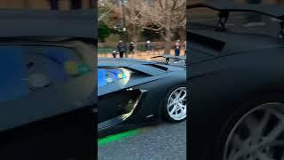 Lamborghini mit mega Sound und LED Show #lamborghini #ledshow #car #tuningcar #shortvideo #shorts