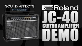 Roland JC-40 Jazz Chorus Guitar Amplifier Demo w/ Tom Quayle