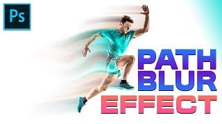 Photoshop Path Blur Effect - A Quick & Easy Tutorial #photoshoptutorial