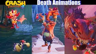 Crash Bandicoot 4 - All Death Animations So Far