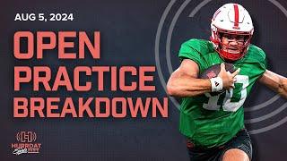 Huskers Open Practice Notes | Hurrdat Sports Radio | Monday, August 5th, 2024